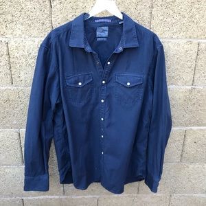 Tommy Bahama Blue Button Down #699